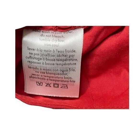 WeWoreWhat Solid Obe Ruby Coco Crop Top Blouse X Large New - Picture 11 of 14